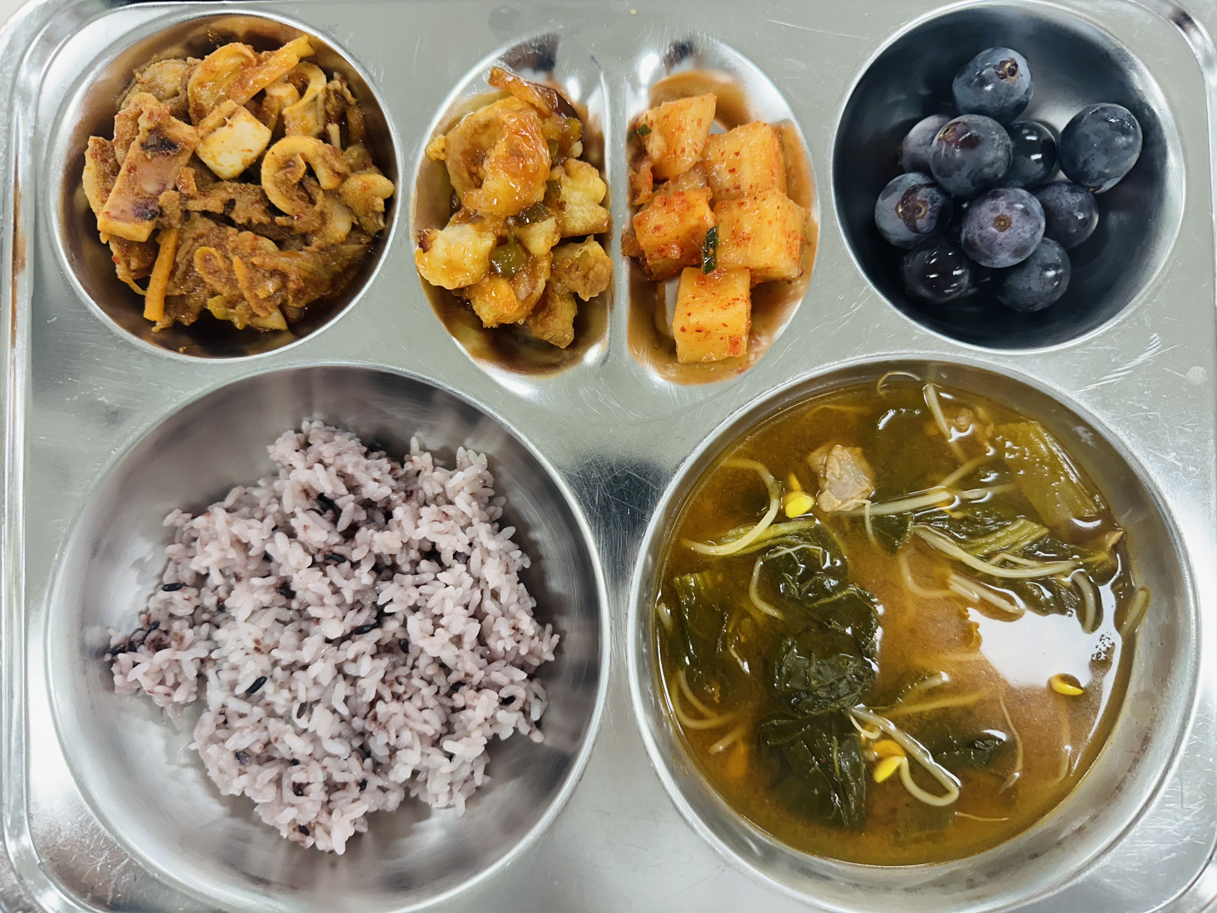 8월 25(화) 식단  사진